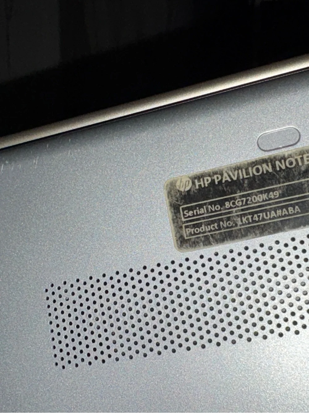 HP Silver-Gray Laptop